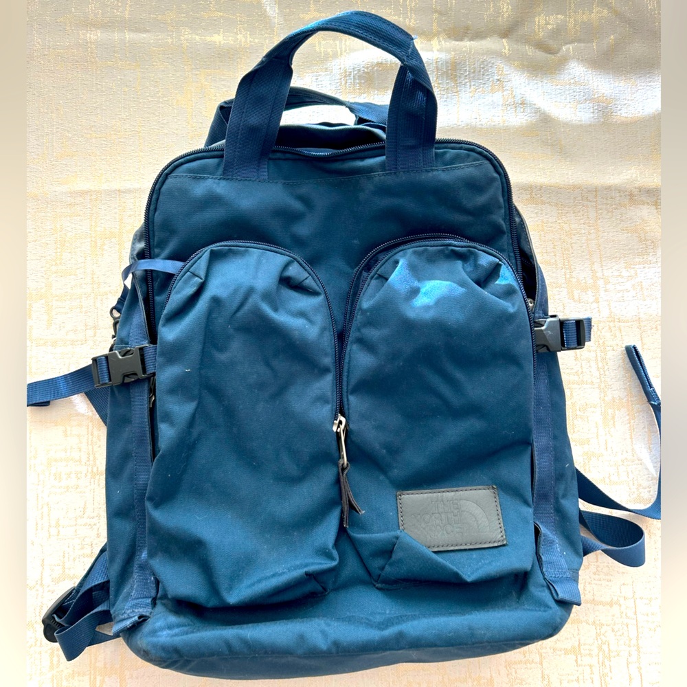 Blue “The North Face” Mini 14.5L Crevasse Book Bag